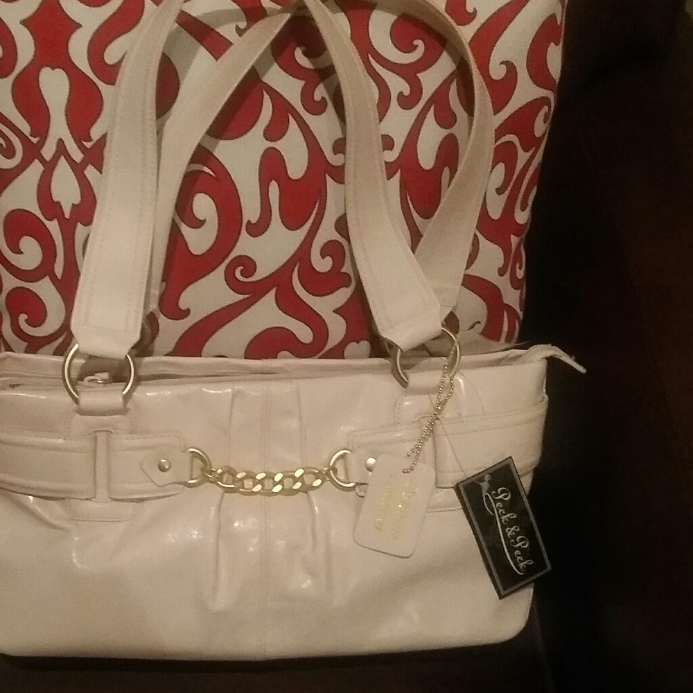 Vintage leather NEW handbag